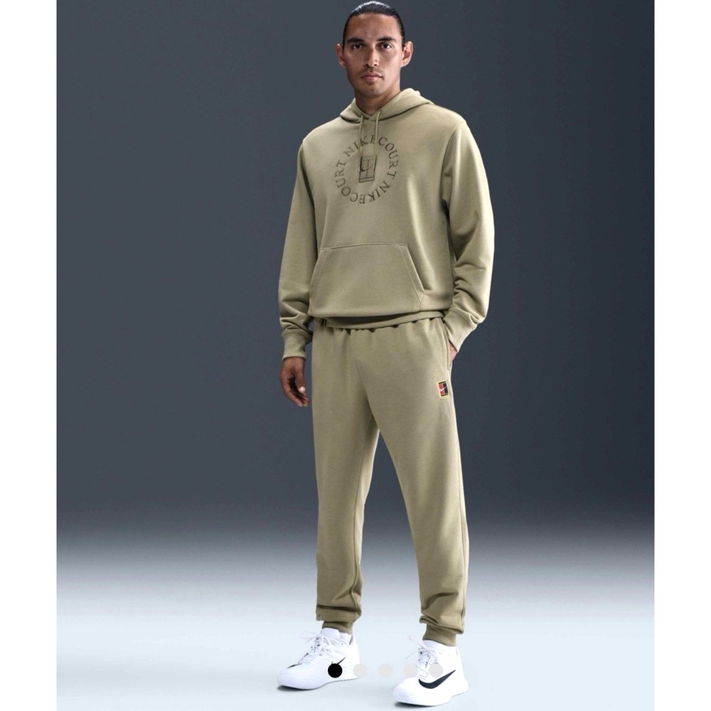 NEW! Nike Court Dri-FIT Heritage Tennis Jogger Sweatpants Neutral Olive SZ XL